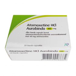 Атомоксетин HCL 40 мг Европа :: Аналог Когниттера :: Aurobindo капс. №30 в Костроме и области фото
